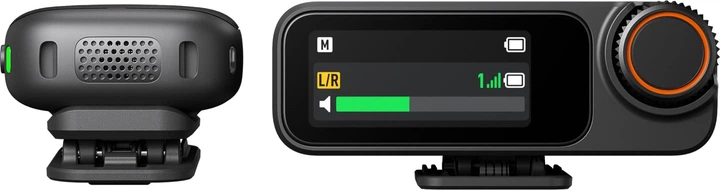 Система бездротових мікрофонів DJI MIC 3 (1 TX + 1 RX) (CP.RN.00000479.01) - зображення 2