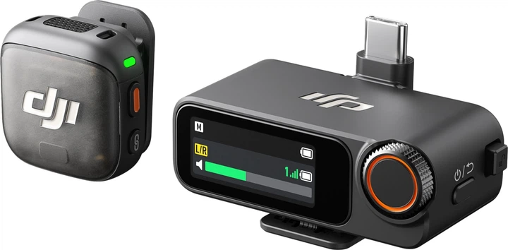System mikrofonów bezprzewodowych DJI MIC 3 (2 TX + 1 RX + Etui ładujące) (CP.RN.00000480.01) - obraz 8