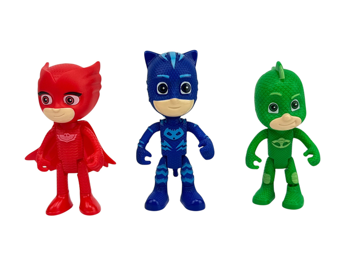 Игровой набор PJ Masks «Герои в масках» Маска Гекко зеленая со светом + 3 фигурки героев 10 см - Фото 2 Игровой набор PJ Masks «Герои в масках» Маска Гекко зеленая со светом + 3 фигурки героев 10 см - изображение 2