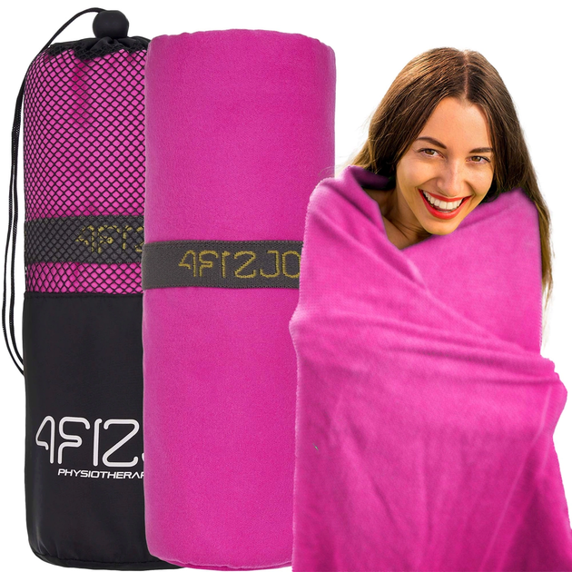 Полотенце спортивное 4FIZJO XL 180 x 100 см из микрофибры Pink (P-5907739317230) - изображение 11