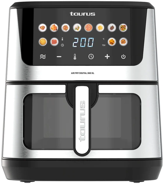 Frytkownica beztłuszczowa Taurus Air Fry Digital 360 XL (973998000) - obraz 1