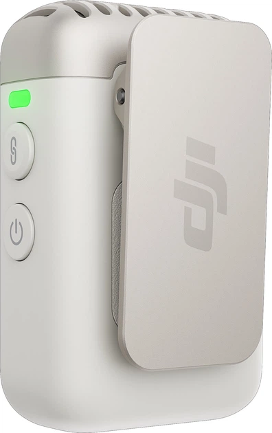 Мікрофон DJI Mic 2 Transmitter (Platinum White) (CP.RN.00000329.01) - зображення 4