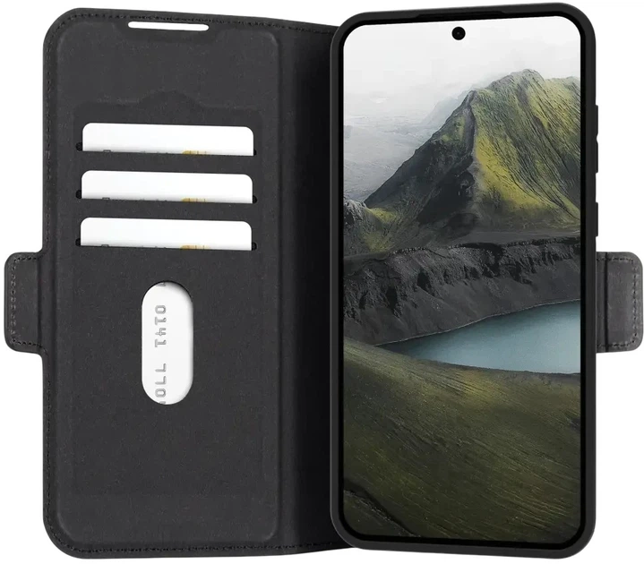 Чохол-книжка Dbramante1928 Bergen Pro для Samsung Galaxy S25 Plus Black (RESPBL004326) (Без упаковки) - зображення 3