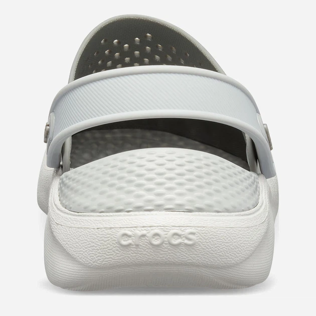Chodaki męskie Crocs Jibbitz LiteRide 204592-06J 41-42 (M8/W10) 26 cm Szare (191448300538) - obraz 6