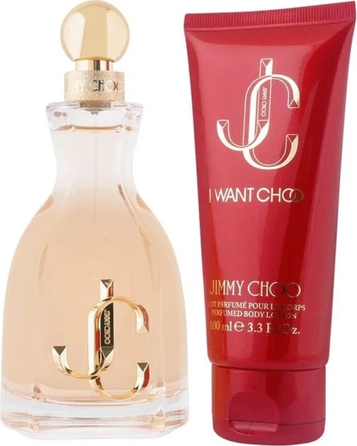 Набір для жінок Jimmy Choo I Want Choo Парфумована вода 60 мл + Лосьйон для тіла 100 мл (3386460139854) - зображення 2