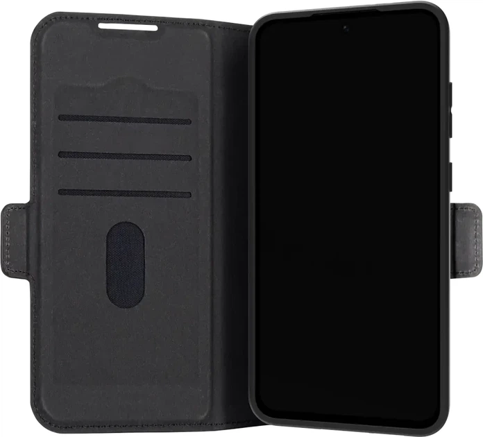 Etui z klapką Dbramante1928 Bergen Pro do Samsung Galaxy S24 FE Black (RESEBL004337) (Bez opakowania) - obraz 3