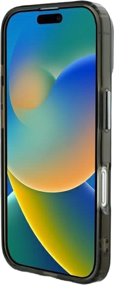 Etui plecki Karl Lagerfeld IML Metal Choupette Head MagSafe do iPhone 16 Plus Black (KLHMP16MHLSCHK) - obraz 3