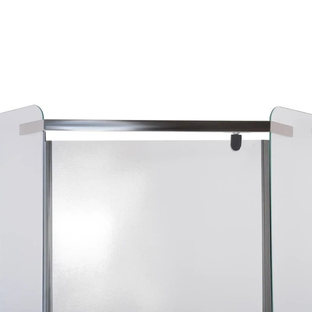 Душевая кабина с низким поддоном Mixxus LINES SCT01-90x90x198-TR GRAPHITE прозрачное стекло 6мм (MI6914) - изображение 6