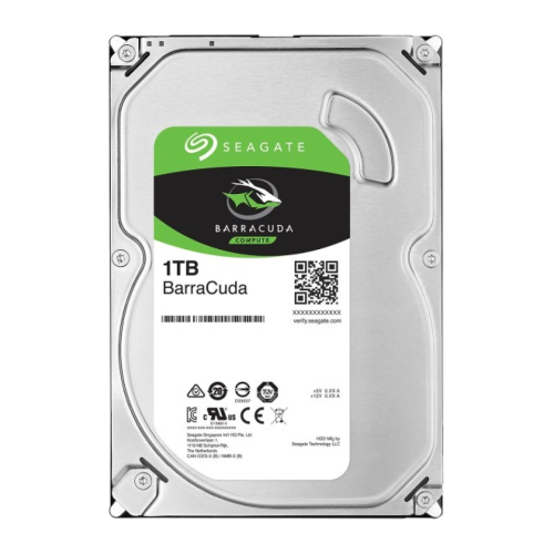 Жорсткий диск 3.5" Seagate BarraCuda 1TB (ST1000DM014) - Фото 1 Жорсткий диск 3.5" Seagate BarraCuda 1TB (ST1000DM014) - изображение 1