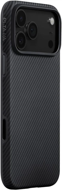 Панель Pitaka Aramid UltraGuard MagSafe для Apple iPhone 17 Pro Black/Gray (KI1701PB) - зображення 2