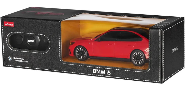 Машинка Rastar BMW i5 1:24 Красный - Фото 2 Машинка Rastar BMW i5 1:24 Красный - изображение 2
