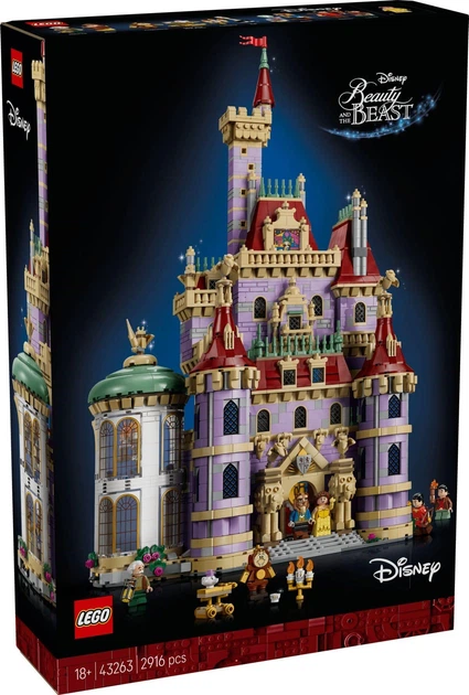 Disney - Rii Конструктор LEGO Disney Princess Замок Красуні й Чудовиська 2916