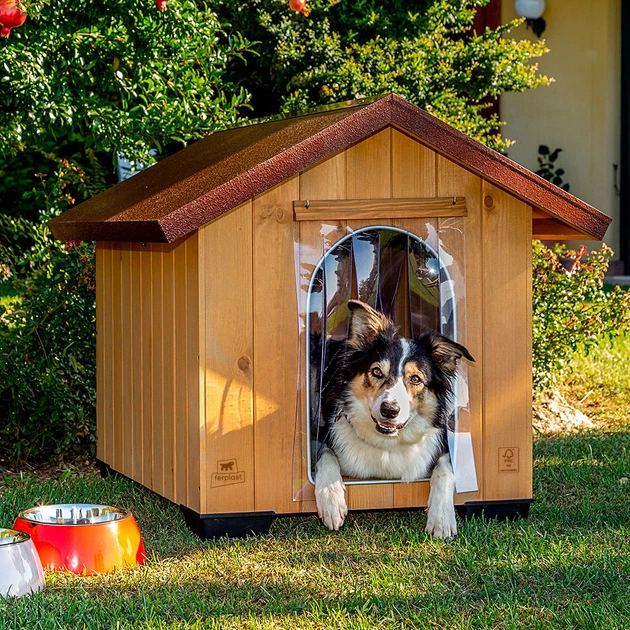 Шторка для будки Ferplast Kennel Door Large 32х52 см (87103024) - зображення 2