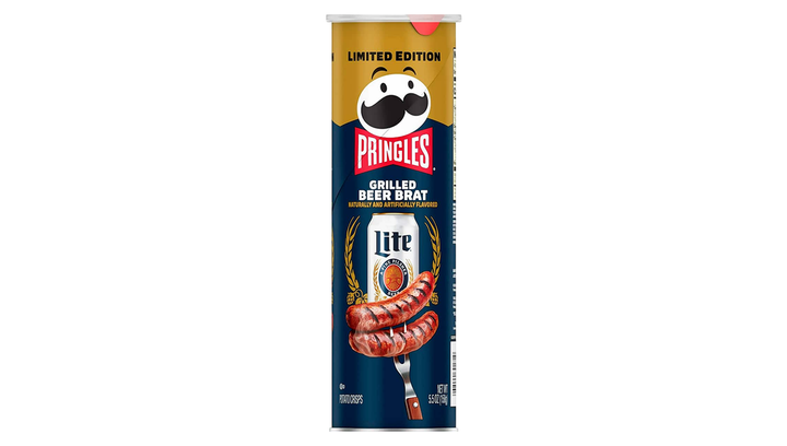 Чипсы Pringles USA Grilled Beer Brat Пивная Колбаса 158g - изображение 2