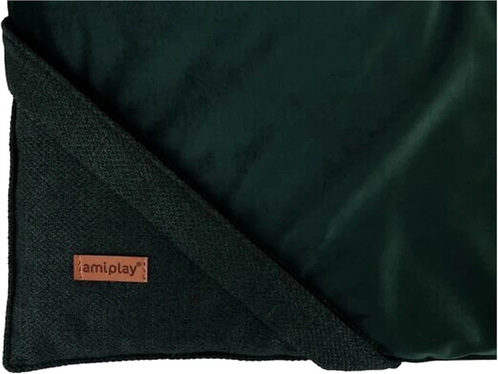 Mata dla psów i kotów Amiplay Siena XL 100 x 70 x 1.5 cm Zielona (5907563299030) - obraz 3