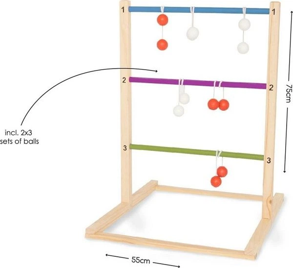 Gra zręcznościowa BS Toys Drabina (8717775441625) - obraz 2