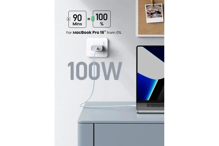 Кабель зарядный Ugreen Type-C 100W для быстрой зарядки 1 м Blue (US557) - изображение 2