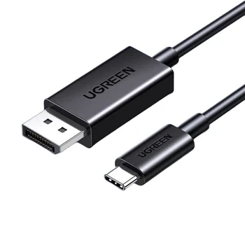 Переходник Ugreen кабель Type-C на DisplayPort DP1.4 8K 60Hz 4K 240Hz HDR 3 м Black (CM774) - Фото 1 Переходник Ugreen кабель Type-C на DisplayPort DP1.4 8K 60Hz 4K 240Hz HDR 3 м Black (CM774) - изображение 1