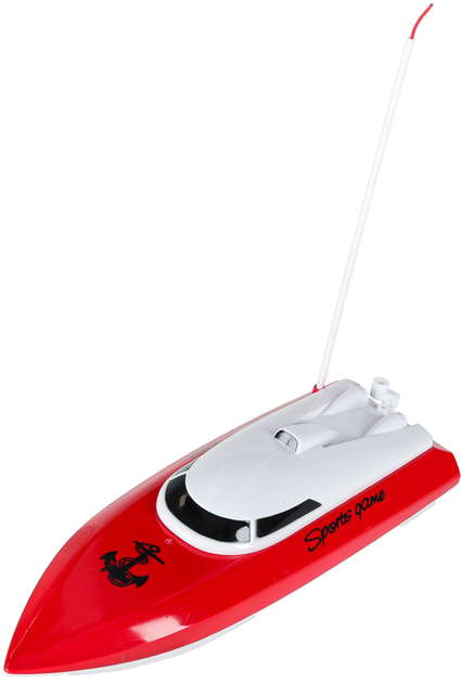 Дистанційно керований човен Ikonka RC 4CH mini CP802 Червоний (5903039706606) - зображення 6