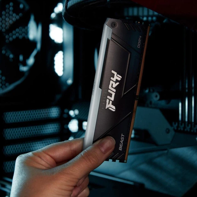 Оперативная память Kingston FURY 8 GB DDR4 3200 MHz Beast RGB (KF432C16BB2A/8WP) - изображение 10
