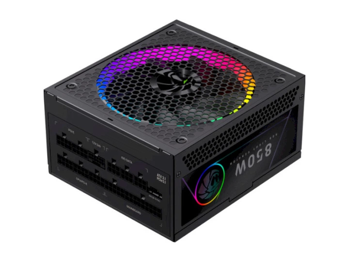 Блок живлення Gamemax RGB Pro 850G Black - изображение 2