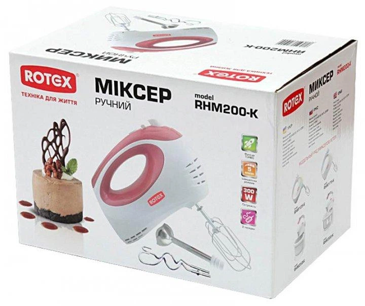 Миксер ROTEX RHM200-K - изображение 6