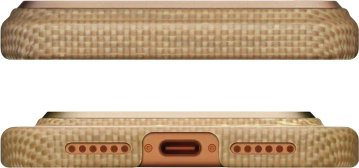 Панель Pitaka Ultra-Slim MagSafe для Apple iPhone 17 Pro Max Golden Glint (KI1707AG) - зображення 3