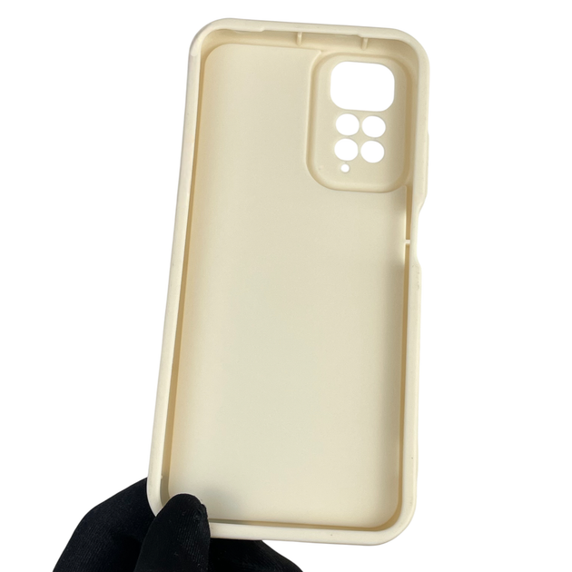 Чехол силиконовый Soft Touch для Xiaomi Redmi Note 11s молочный (Полная защита камеры) - Фото 5 Чехол силиконовый Soft Touch для Xiaomi Redmi Note 11s молочный (Полная защита камеры) - изображение 5