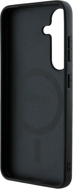 Etui Guess 4G Round Patch Classic Logo MagSafe do Samsung Galaxy S25 Pink (3666339448998) - obraz 7