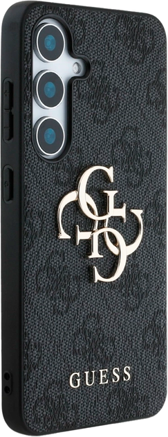 Etui Guess 4G Big Classic Logo do Samsung Galaxy S25 Plus Black (3666339449056) - obraz 4