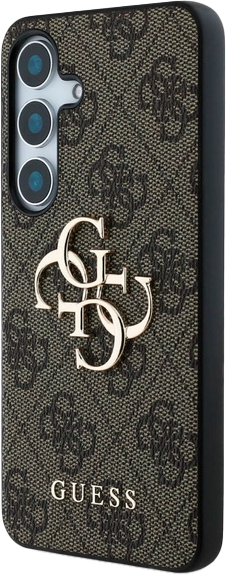 Etui Guess 4G Big Classic Logo do Samsung Galaxy S25 Brown (3666339449063) - obraz 2