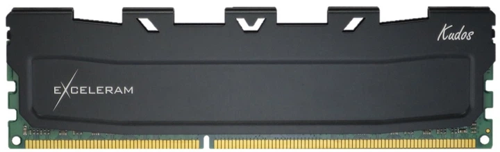 Модуль памяти Exceleram DDR3 8GB 1600 MHz Black Kudos (EKBLACK3081611A) - Фото 1 Модуль памяти Exceleram DDR3 8GB 1600 MHz Black Kudos (EKBLACK3081611A) - изображение 1