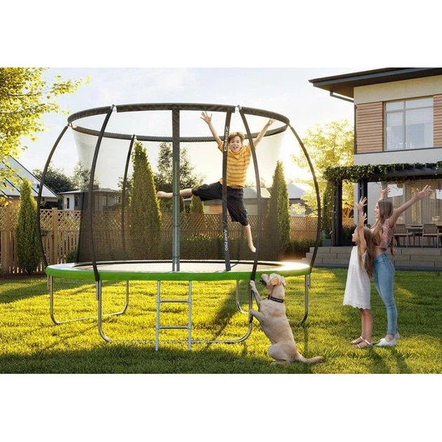 Батут Zipro Jump Pro Premium з внутрішньої сіткою 374 см - Фото 2 Батут Zipro Jump Pro Premium з внутрішньої сіткою 374 см - изображение 2