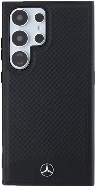 Etui plecki Mercedes Benz Textured and Plain Leather na Samsung Galaxy S24 Plus (S926) z Magsafe Czarne (3666339241018) - obraz 2