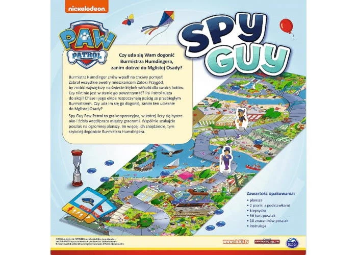Настільна гра Trefl Шпигун: Щенячий патруль (Spy Guy Paw Patrol) (02735) - Фото 2 Настільна гра Trefl Шпигун: Щенячий патруль (Spy Guy Paw Patrol) (02735) - зображення 2