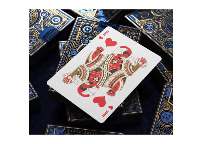 United States Playing Card Company Карти гральні Theory11 Avengers (blue) (PC_T11AVEB) - Фото 5 United States Playing Card Company Карти гральні Theory11 Avengers (blue) (PC_T11AVEB) - изображение 5