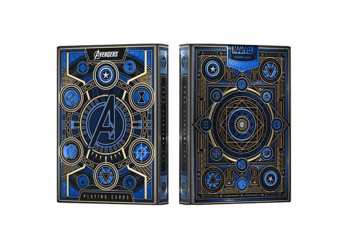 United States Playing Card Company Карти гральні Theory11 Avengers (blue) (PC_T11AVEB) - Фото 10 United States Playing Card Company Карти гральні Theory11 Avengers (blue) (PC_T11AVEB) - изображение 10