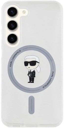 Панель Karl Lagerfeld Ikonik для Samsung Galaxy S23 Plus (S916) з MagSafe Transparent (3666339241858) - зображення 5