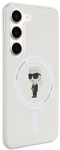 Панель Karl Lagerfeld Ikonik для Samsung Galaxy S23 Plus (S916) з MagSafe Transparent (3666339241858) - зображення 6