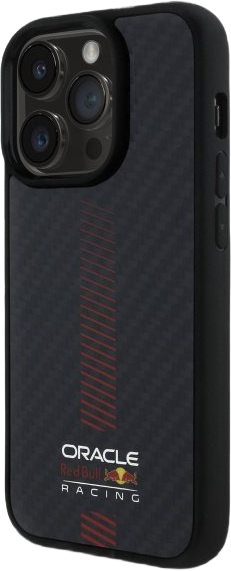 Панель Red Bull Carbon Fiber Power Bar MagSafe для Apple iPhone 15 Pro Max Black (RBHMP15X24CFGSMK) - зображення 2