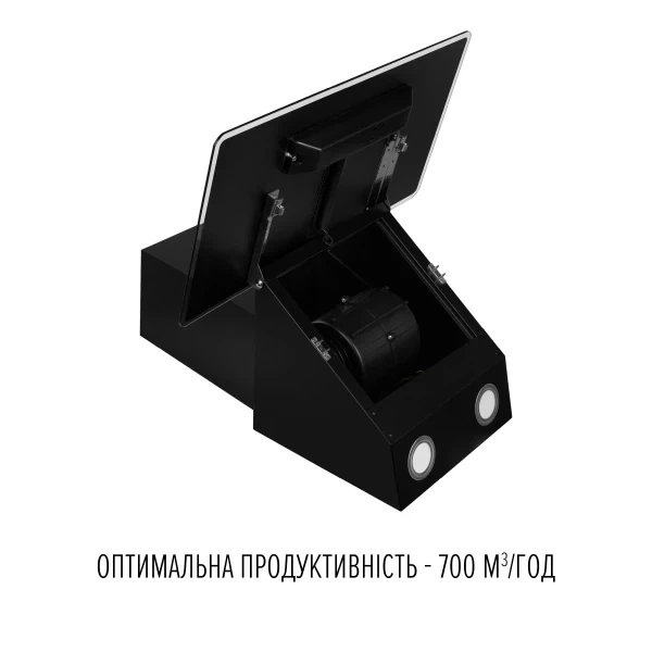 Вытяжка perfelli vio 6hw nero - изображение 6