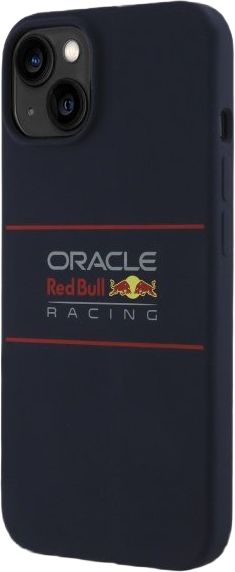 Etui Red Bull Silicone Horizontal Logo MagSafe do Apple iPhone 15 Navy (RBHMP15S24SIHSRV) - obraz 2