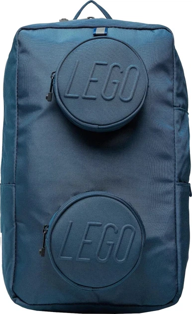 Plecak LEGO Brick 1x2 Backpack Earth Blue (5711013090685) - obraz 1