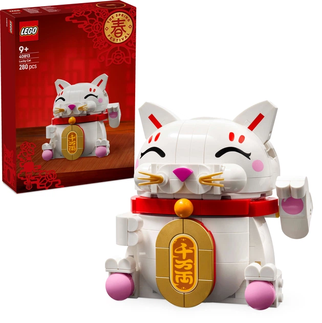 Конструктор LEGO Spring Festival Кот удачи 280 деталей (40813