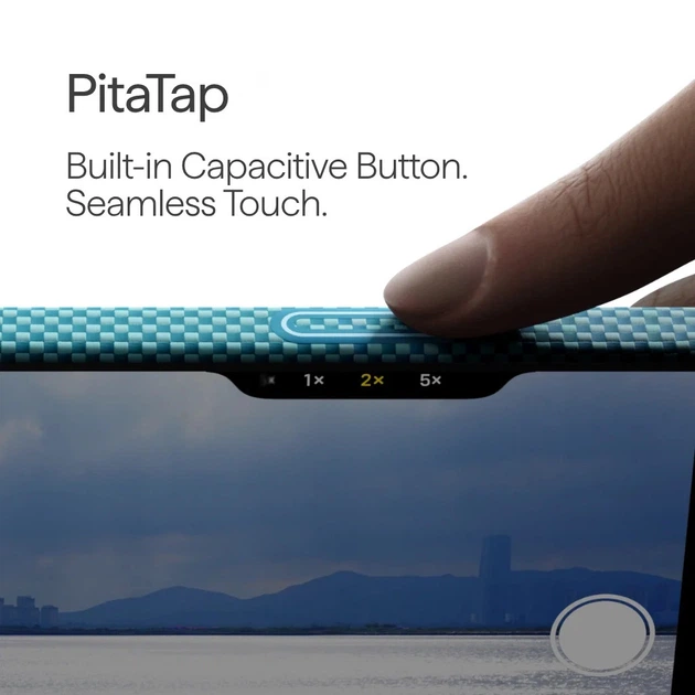 Панель Pitaka Ultra-Slim MagSafe для Apple iPhone 17 Pro Max Lucid Blue (KI1708AG) - зображення 4