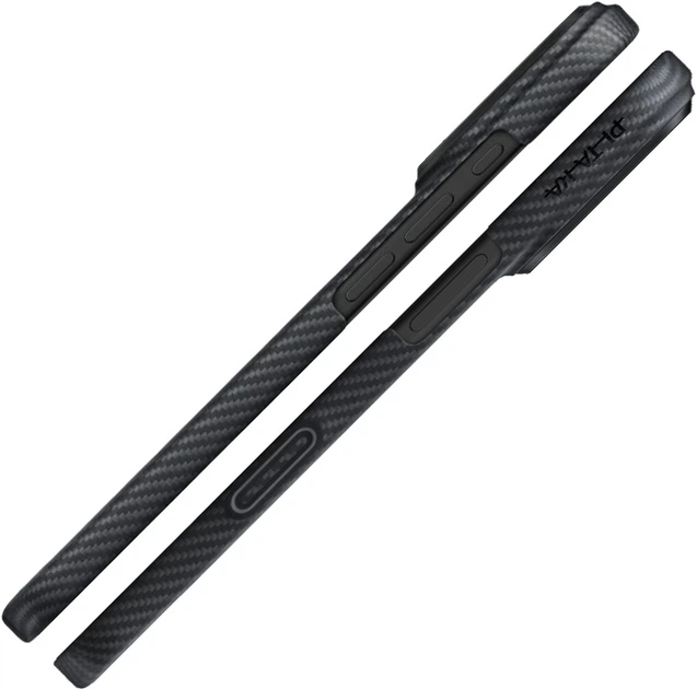 Панель Pitaka Ultra-Slim MagSafe для Apple iPhone 17 Pro Max Black/Grey (KI1701BPM) - зображення 3