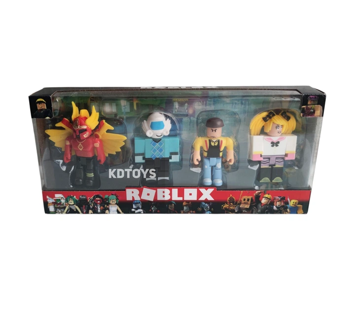 Набор коллекционных фигурок Роблокс | Roblox 4 человечка Высота фигурок 8.5 см rB27 - изображение 3