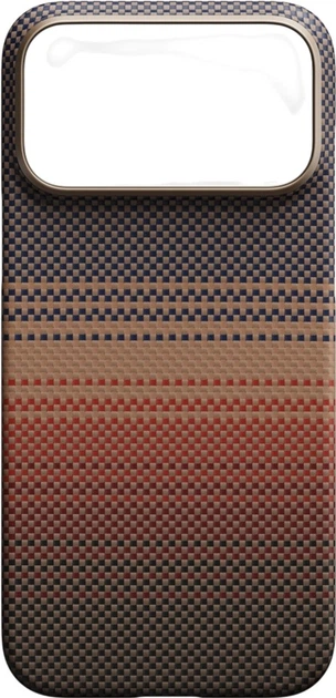 Панель Pitaka Ultra-Slim MagSafe для Apple iPhone 17 Pro Sunset (KI1702SP) - зображення 4