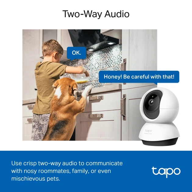 Камера видеонаблюдения TP-Link TAPO C220 (TAPO-C220) - изображение 3