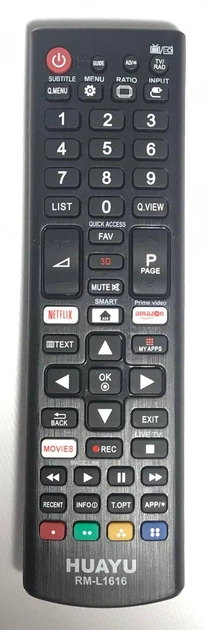 Универсальный пульт для LG RM-L1616 - изображение 3